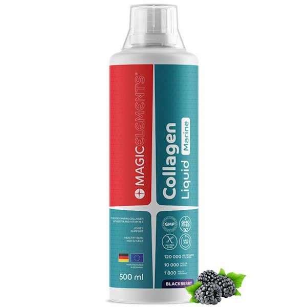 Collagen Liquid marine, 500 мл ежевика ME